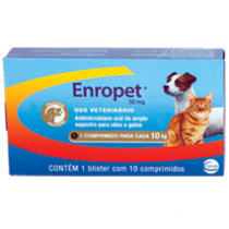 Enropet 50mg - 10 comp